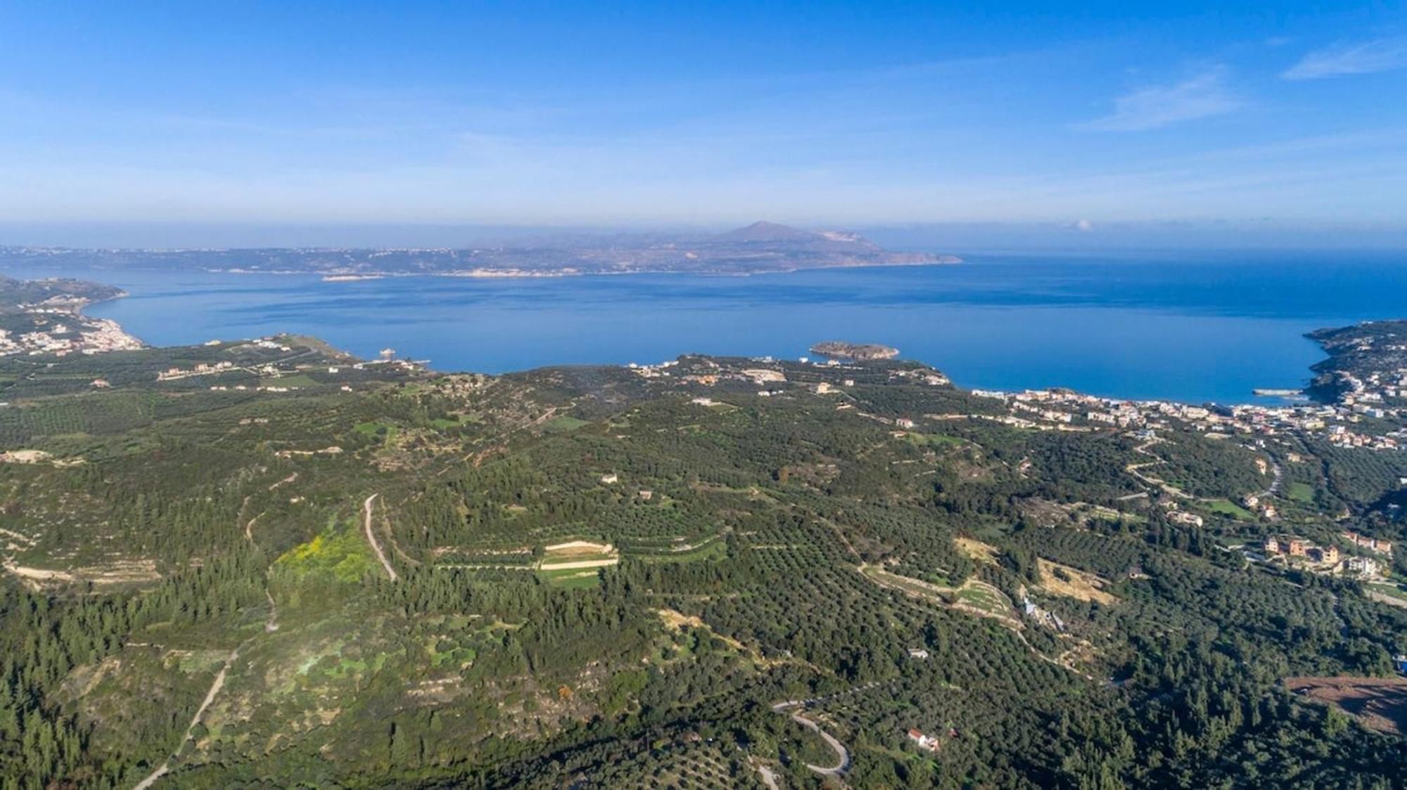Villa Konstantinos Hilltop Vineyard Escape 阿尔米里达 外观 照片