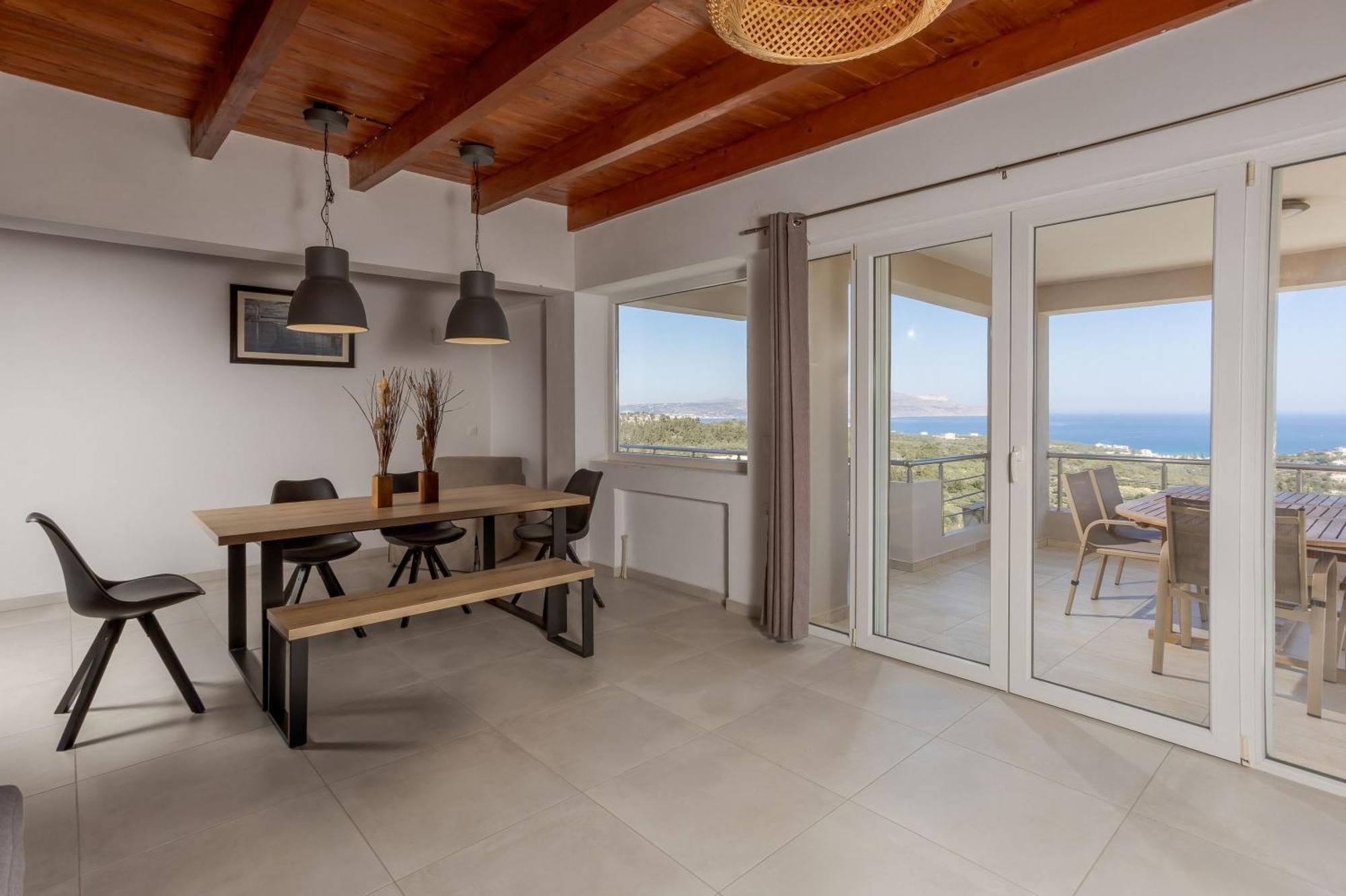 Villa Konstantinos Hilltop Vineyard Escape 阿尔米里达 外观 照片