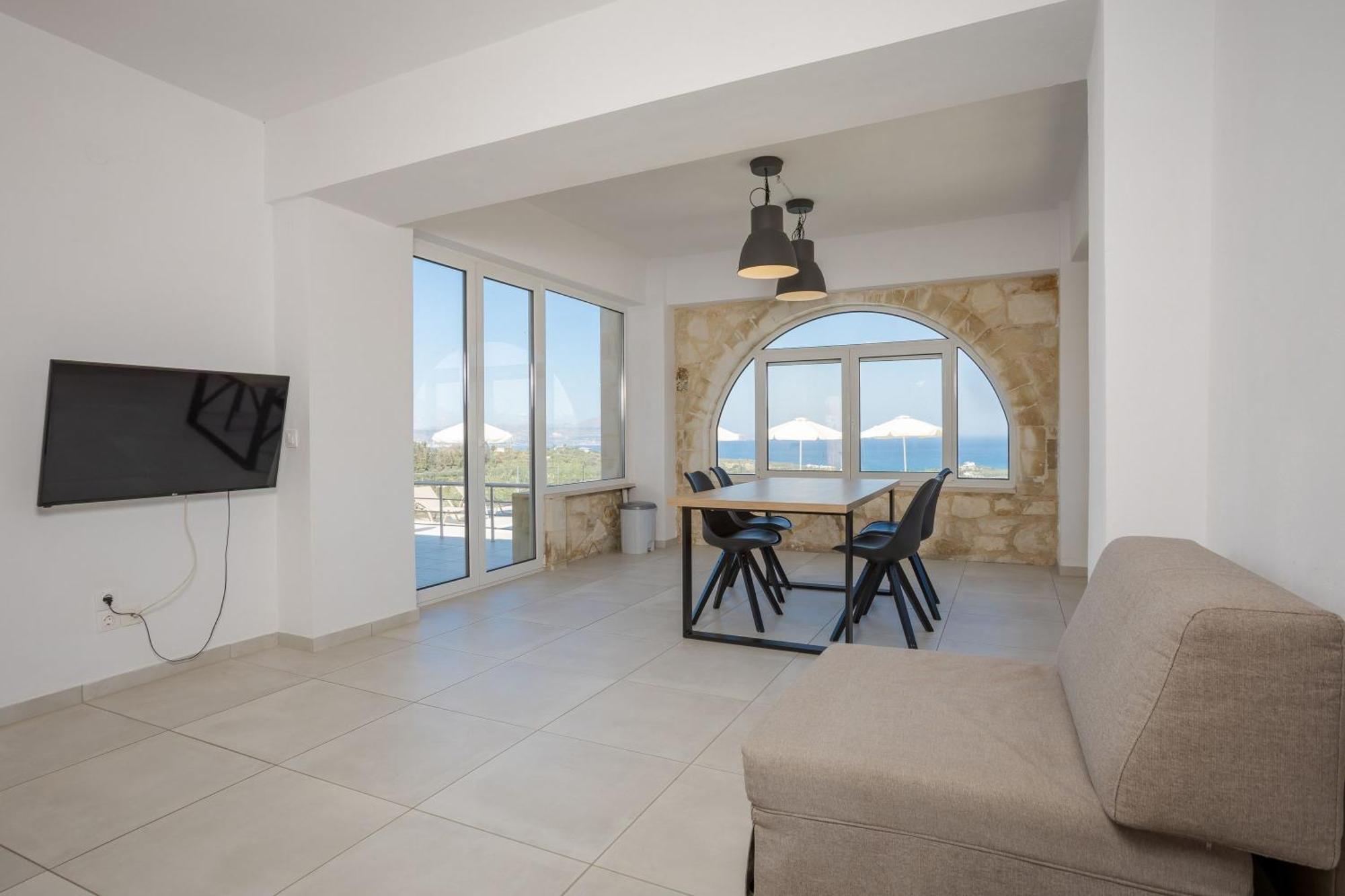 Villa Konstantinos Hilltop Vineyard Escape 阿尔米里达 外观 照片