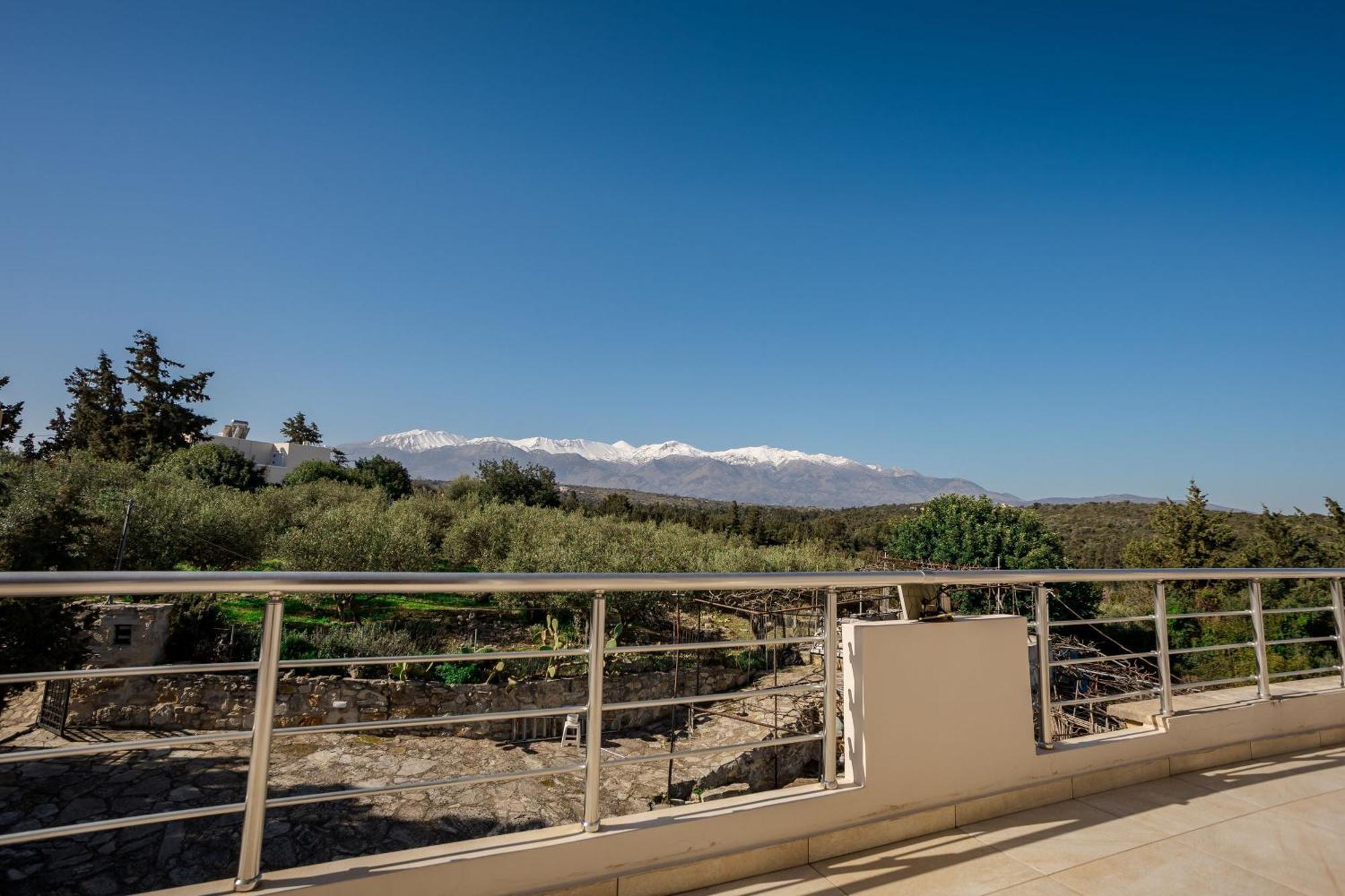 Villa Konstantinos Hilltop Vineyard Escape 阿尔米里达 外观 照片